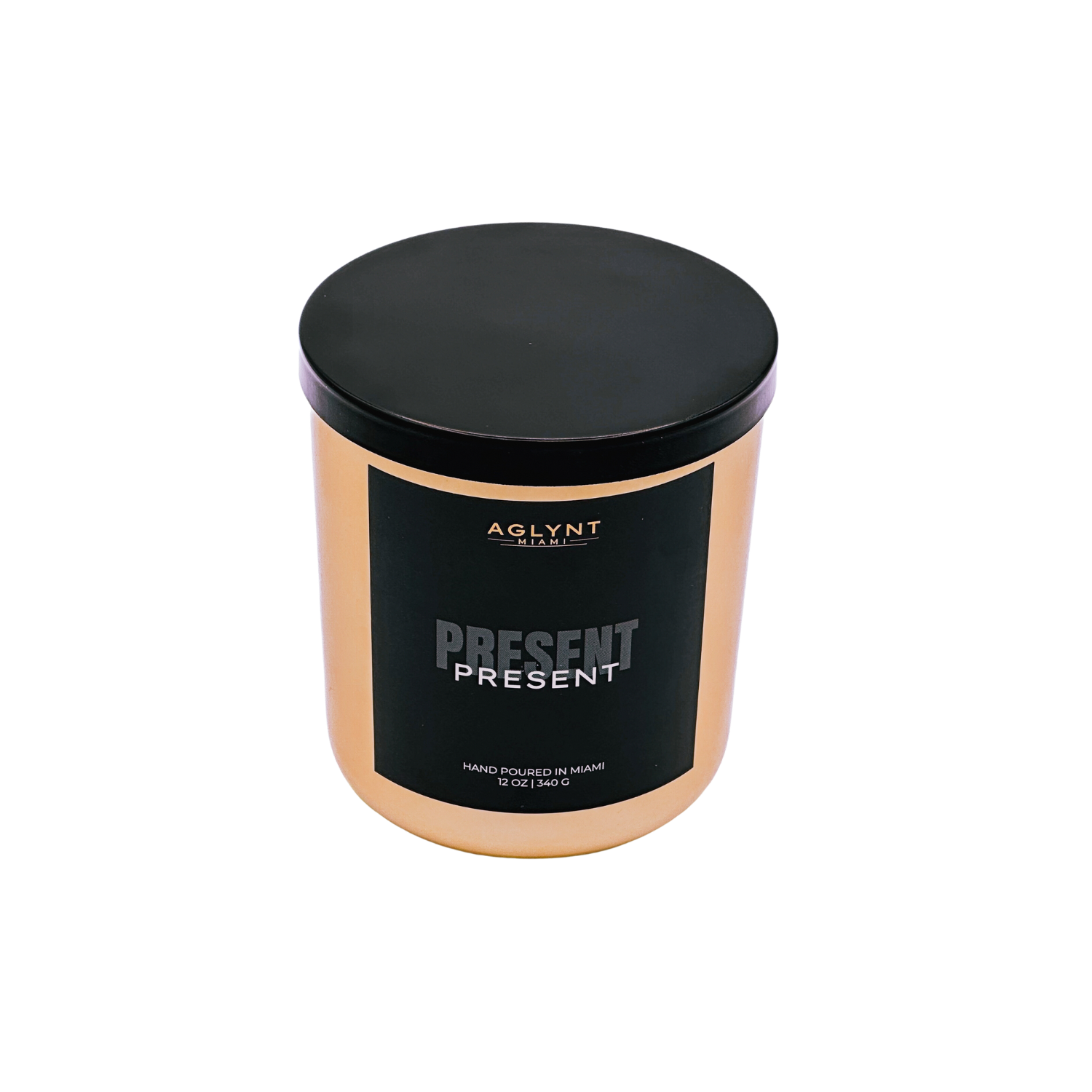 Present 12 oz candle by Aglynt