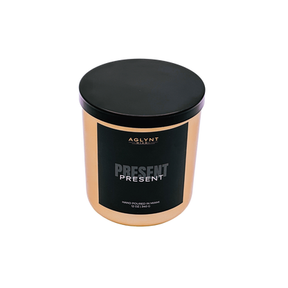 Present 12 oz candle by Aglynt