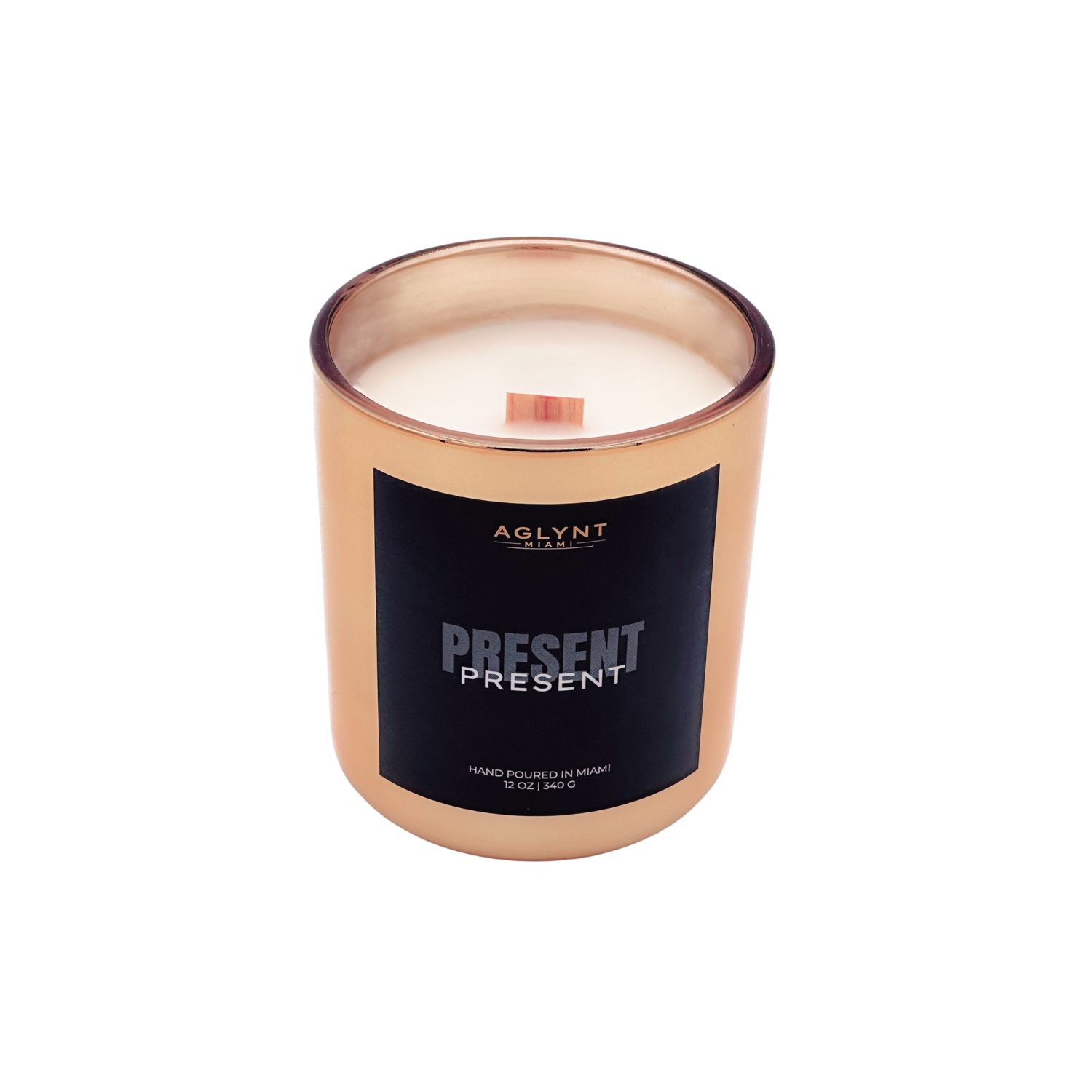 Present 12 oz candle by Aglynt